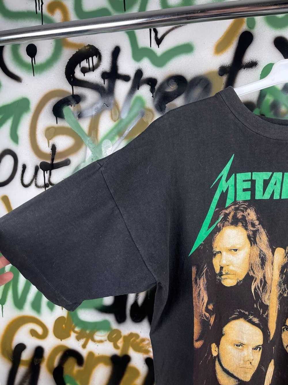 Band Tees × Metallica × Rock T Shirt 90s Metallic… - image 3