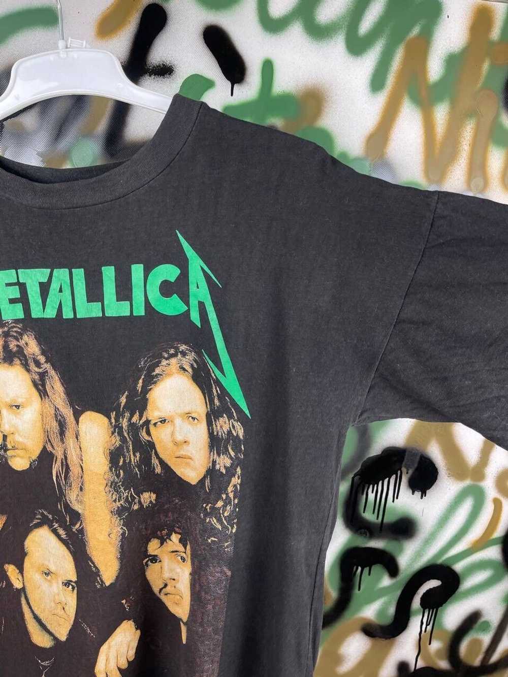Band Tees × Metallica × Rock T Shirt 90s Metallic… - image 4