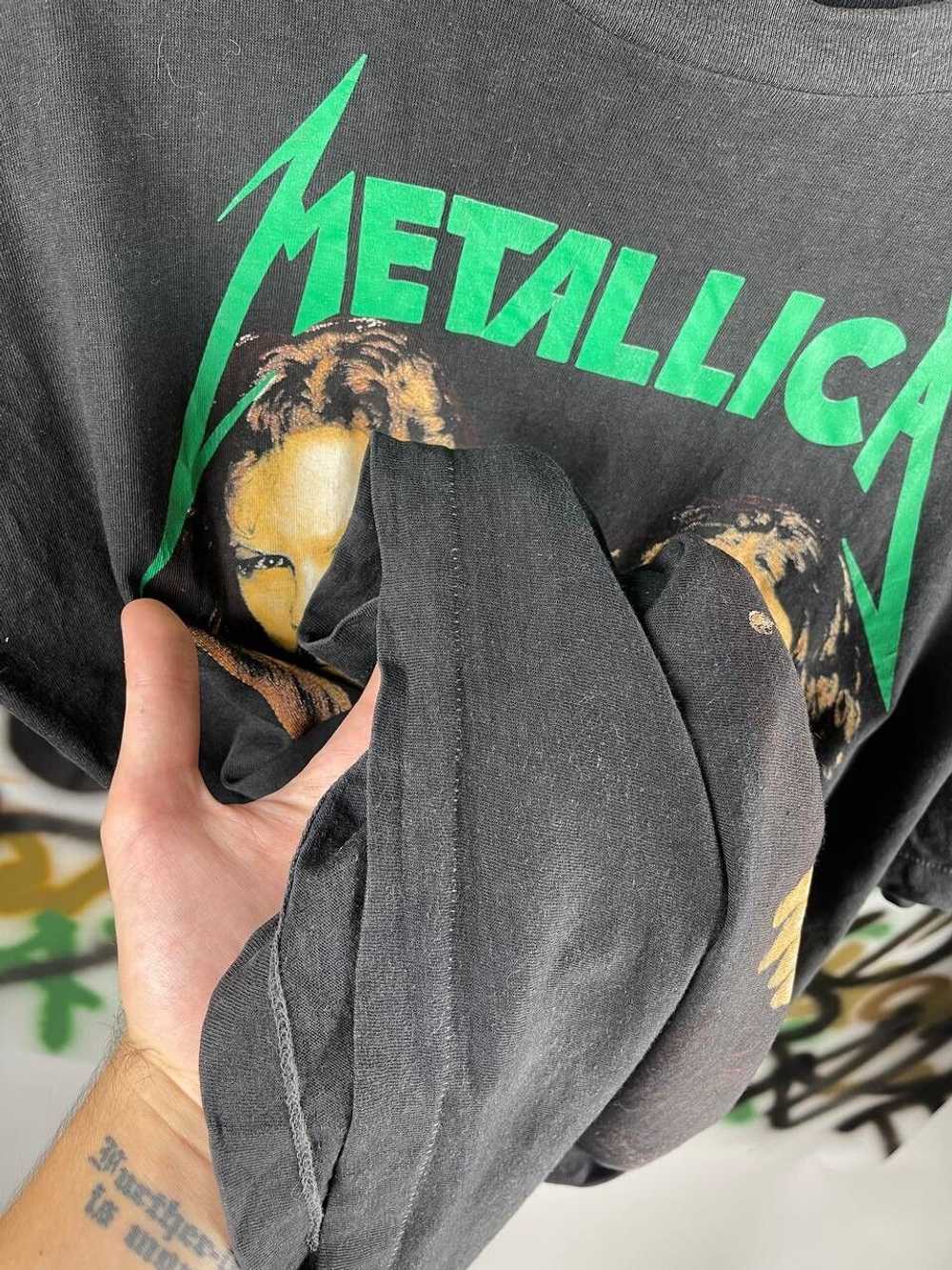 Band Tees × Metallica × Rock T Shirt 90s Metallic… - image 6