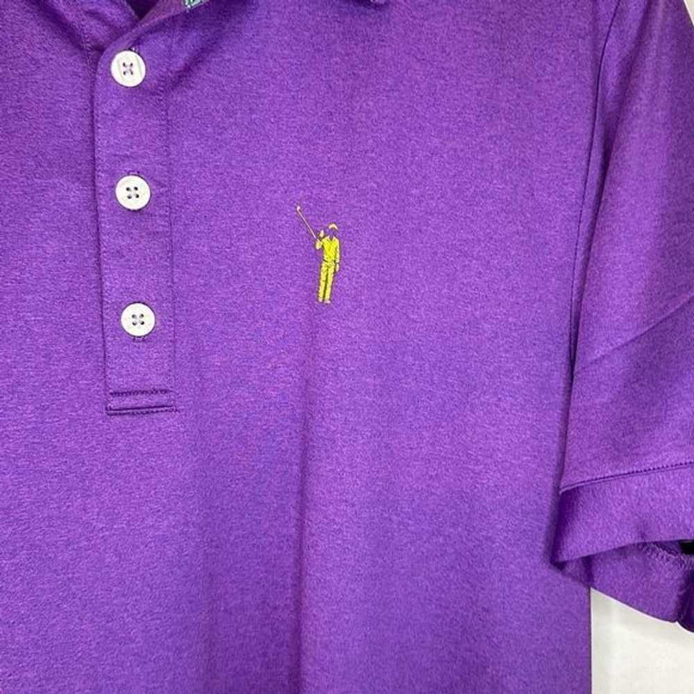 Other William Murray Mens Purple Plaid Polo Golf … - image 2