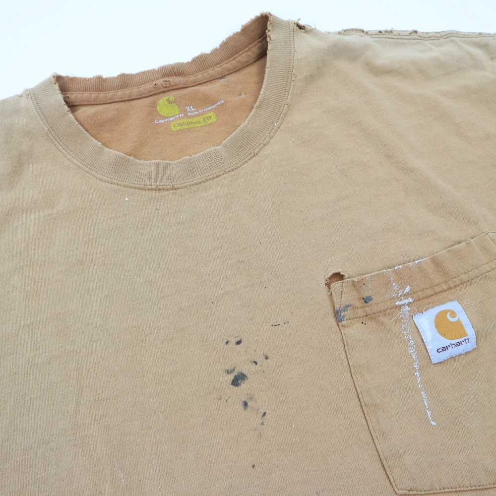 Carhartt × Streetwear Thrashed Sun Faded Buttery … - image 8