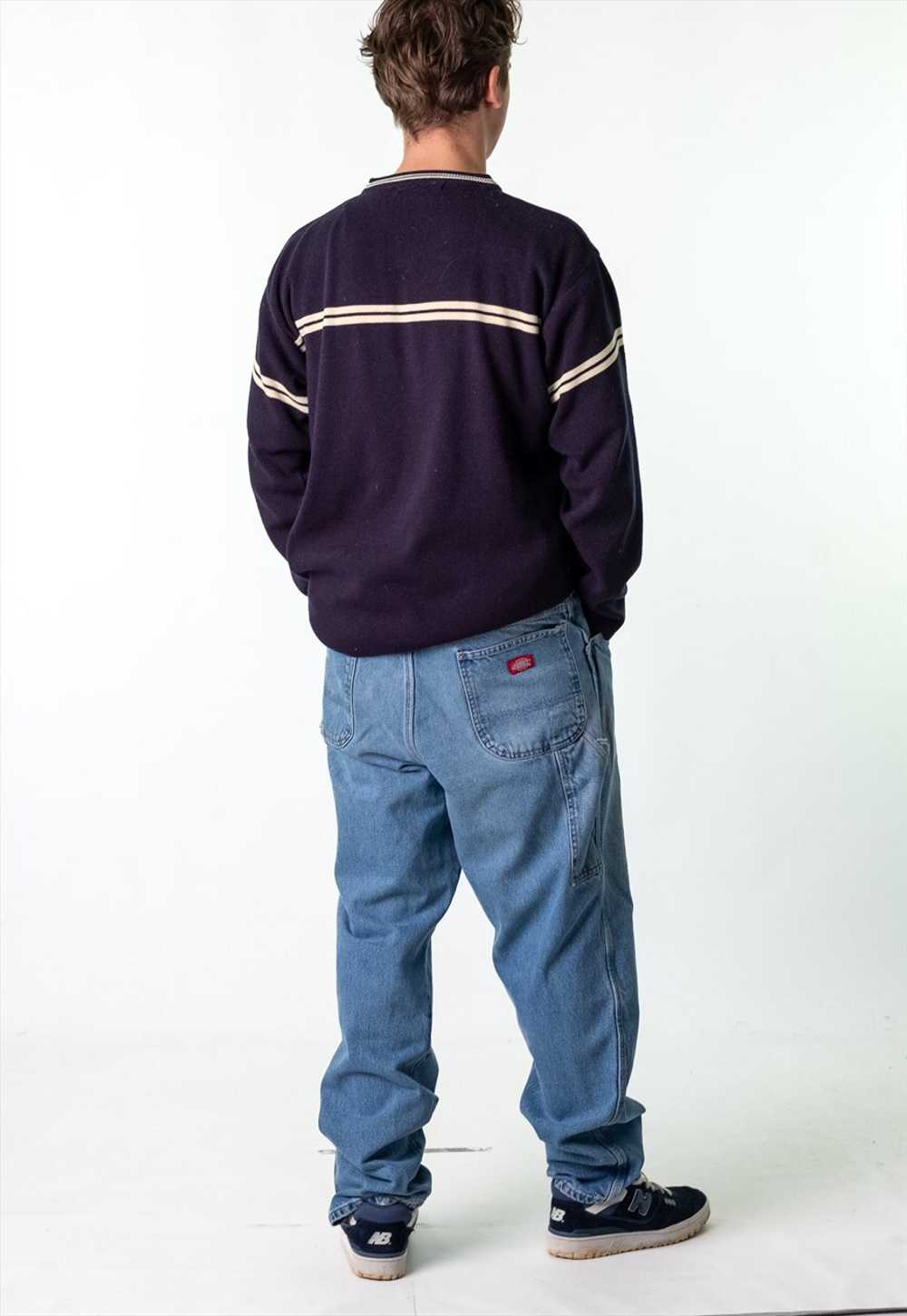 Blue Denim 90s Dickies  Cargo Skater Trousers Pan… - image 1