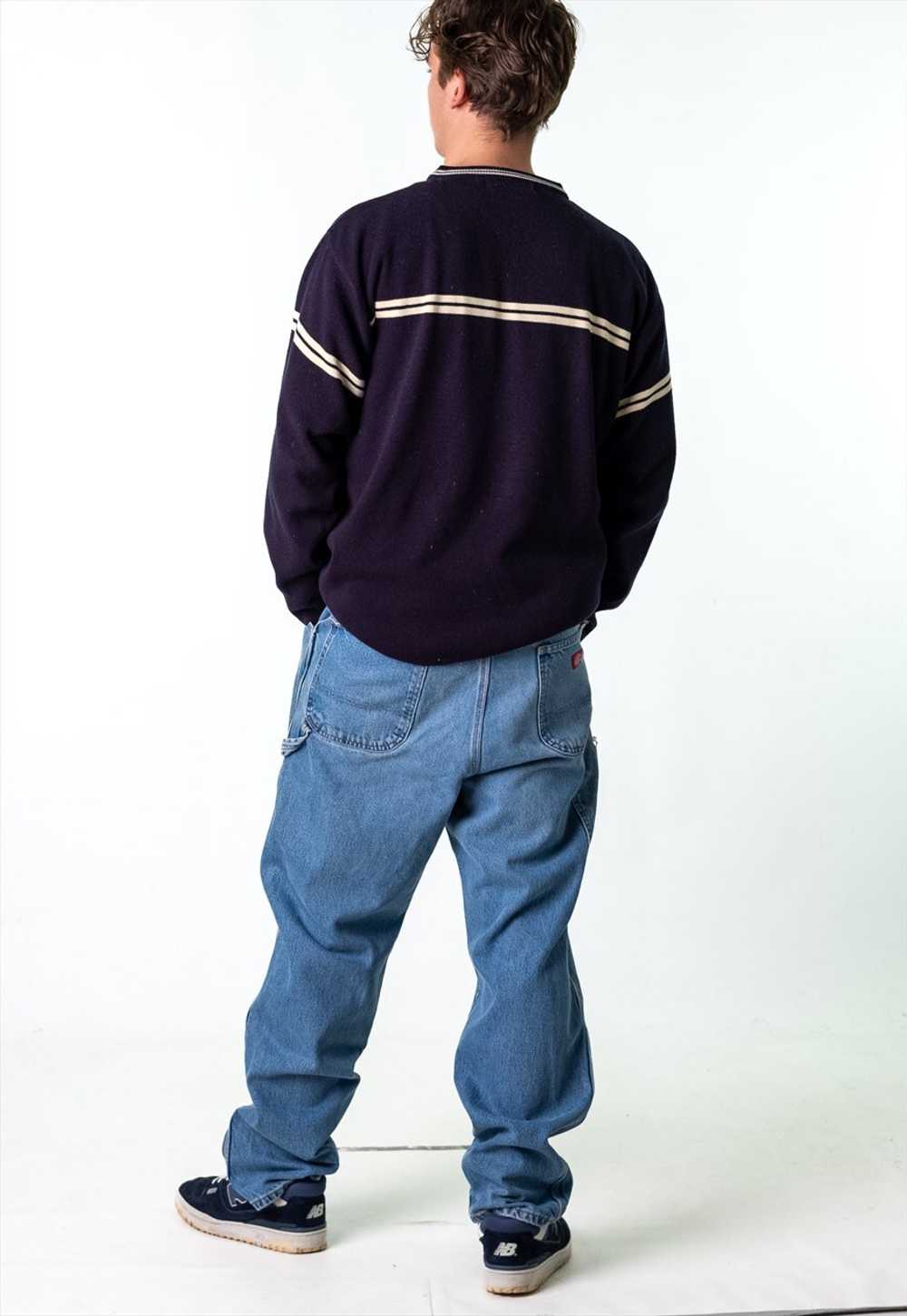 Blue Denim 90s Dickies  Cargo Skater Trousers Pan… - image 2