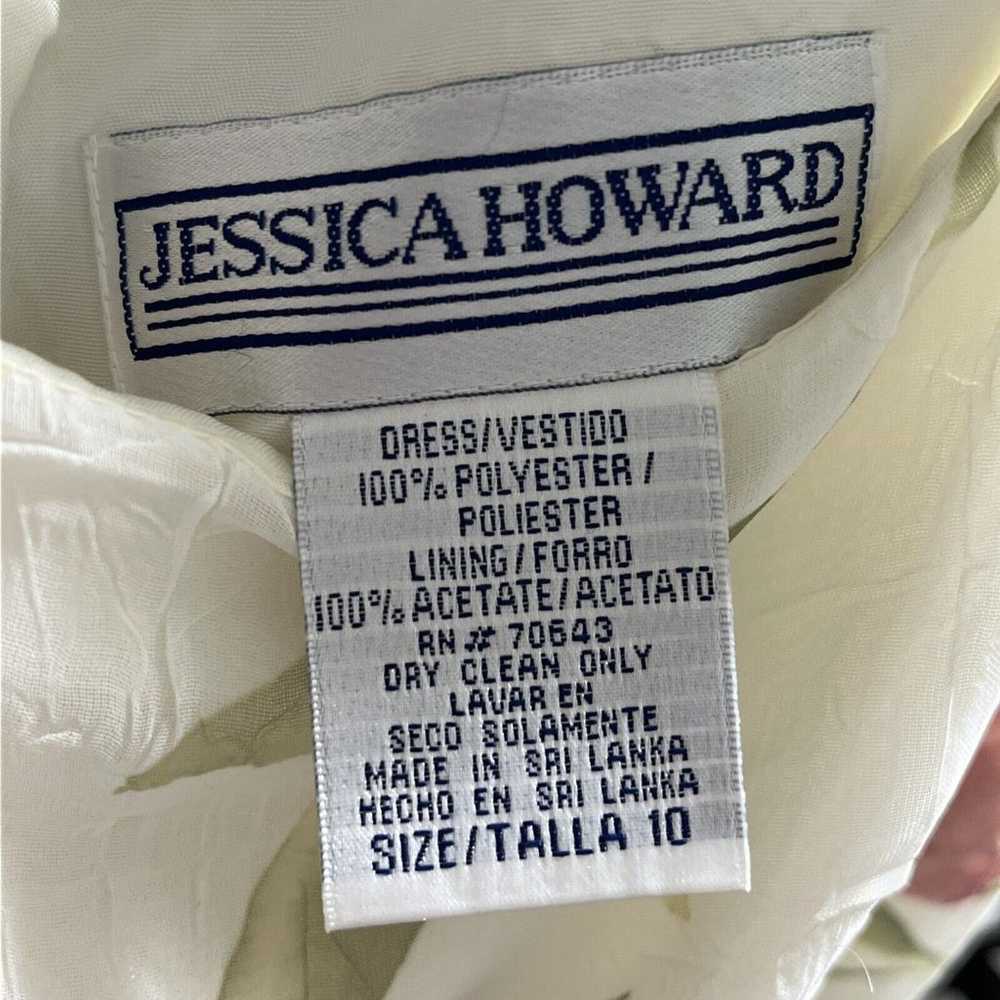 Jessica Howard Vintage White Pink Floral Print Ma… - image 10