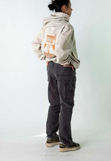 Dark Grey 90s Dickies  Cargo Skater Trousers Pants