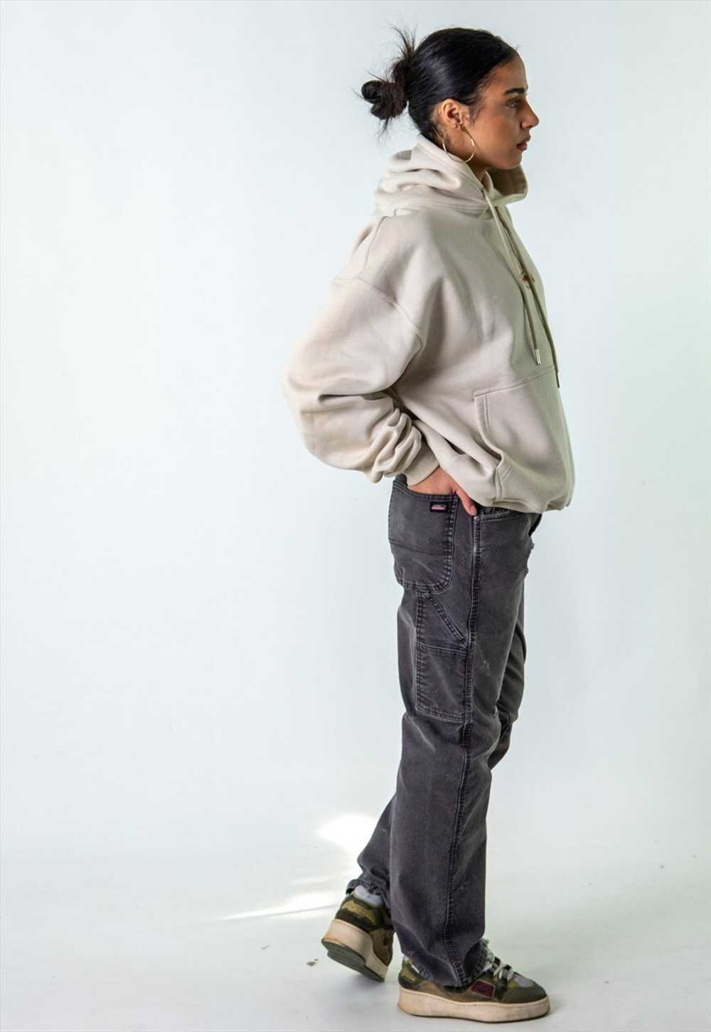 Dark Grey 90s Dickies  Cargo Skater Trousers Pant… - image 3