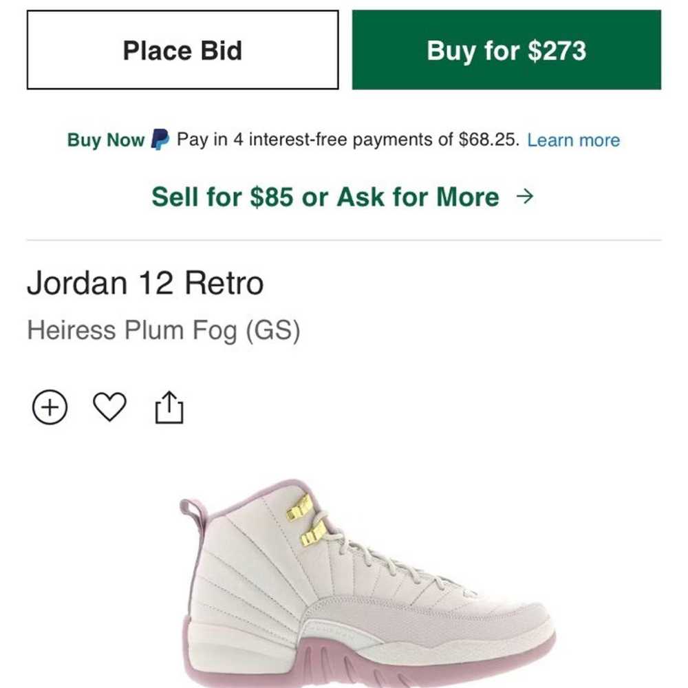 Jordan Brand × Nike Jordan 12 Retro Heiress Plum … - image 4