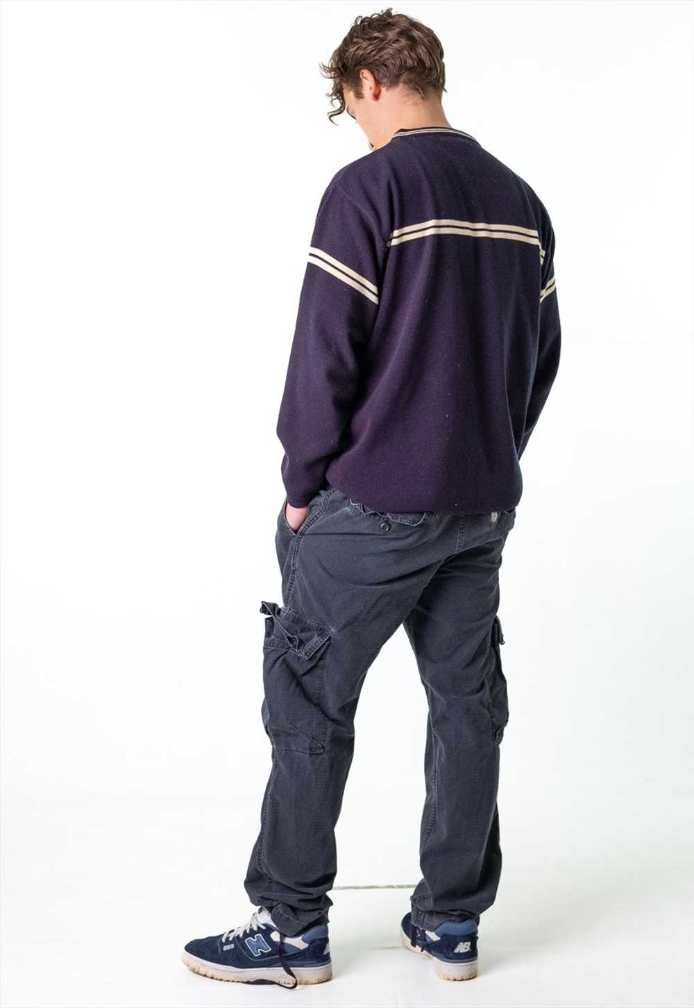 Black 90s Carhartt  Cargo Skater Trousers Pants J… - image 1