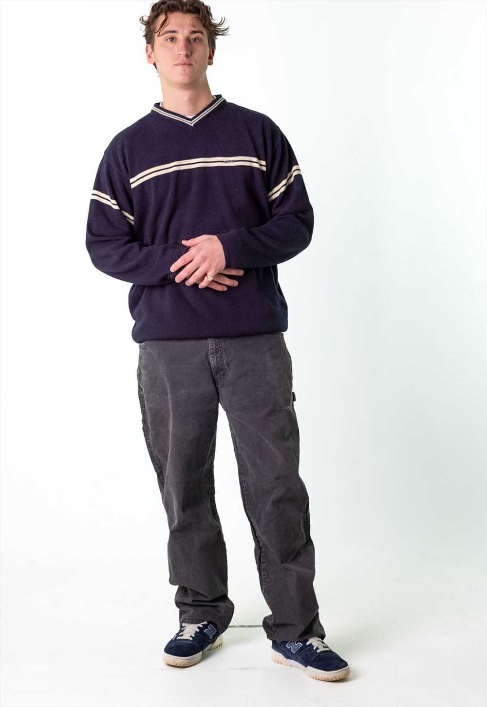 Dark Grey 90s Dickies  Cargo Skater Trousers Pant… - image 2
