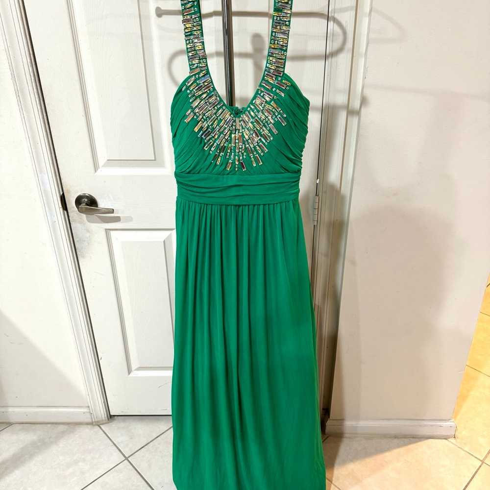 Green Prom Dress - image 3