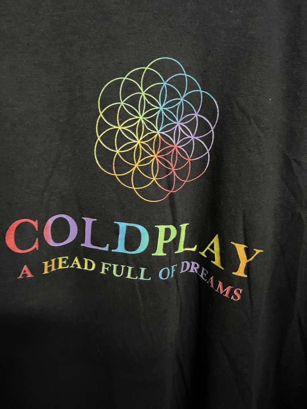 Next Level Apparel Coldplay Tour T-shirt - 2017 A… - image 4