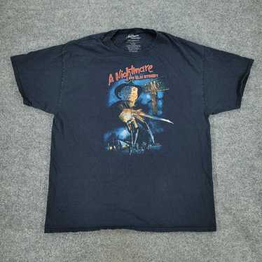 Vintage Retro Classic Nightmare Elm Street Shirt Men Xl Bla