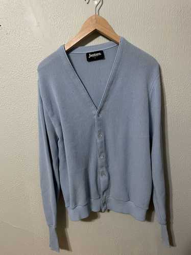 Vintage Vintage 1980s Sky Blue Knit Cardigan