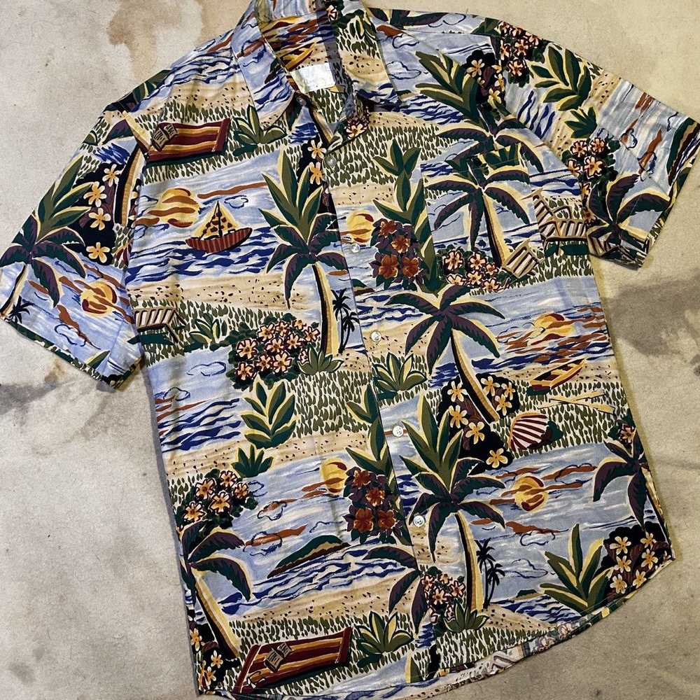 Hawaiian Shirt × Made In Usa × Vintage Vintage Ha… - image 2