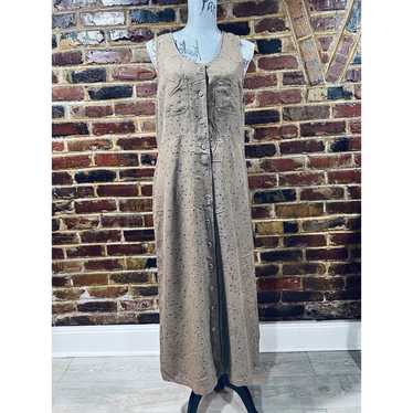 Vintage DIRECTIVES Brown Dress, Women’s Large - image 1