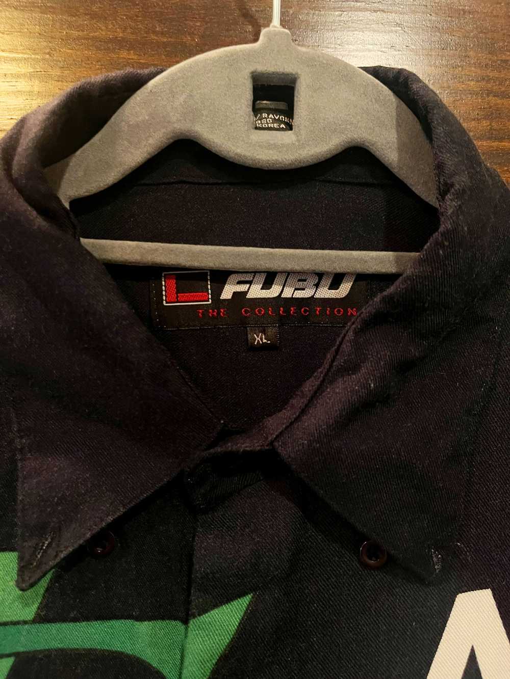 Fubu Vintage FUBU Racing Button Up Shirt Size XL - image 6