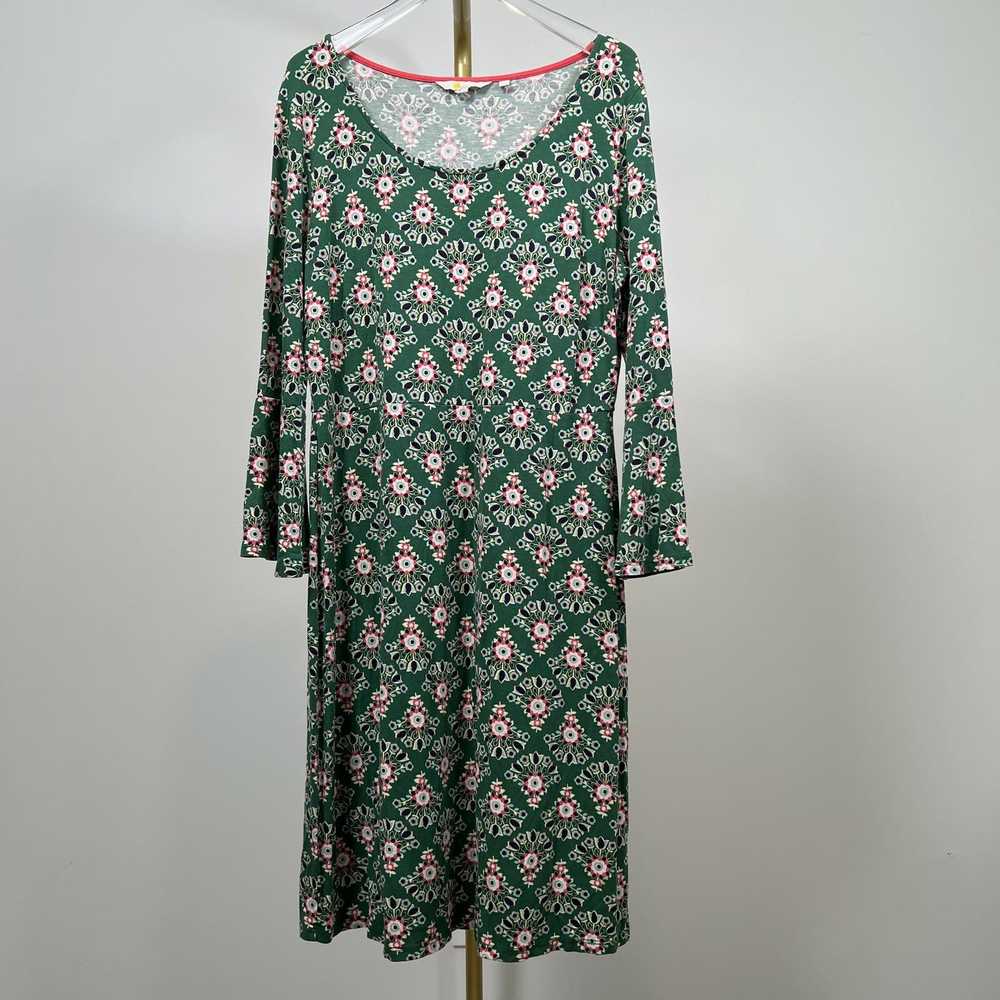 Boden Boden Miriam Jersey Tunic - Floral - Green … - image 2