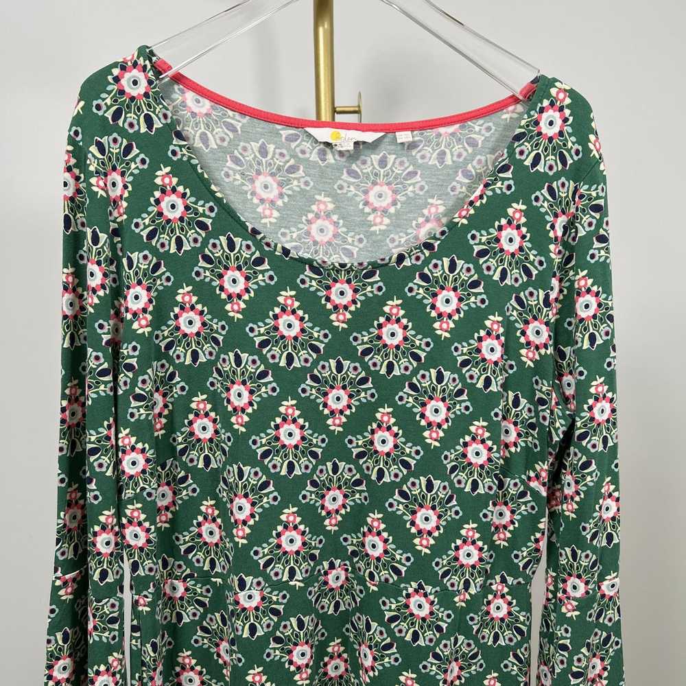 Boden Boden Miriam Jersey Tunic - Floral - Green … - image 3