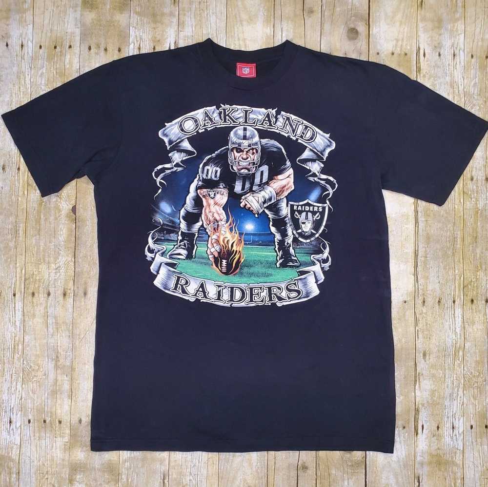 NFL × Oakland Raiders × Vintage Oakland Raiders T… - image 3