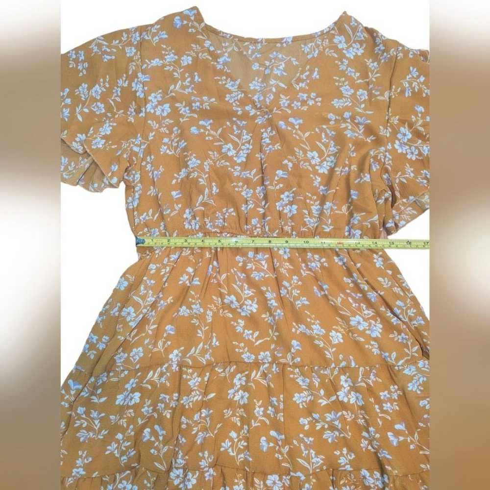 YELLOW SPRING EASTER SUMMER DRESS - image 2