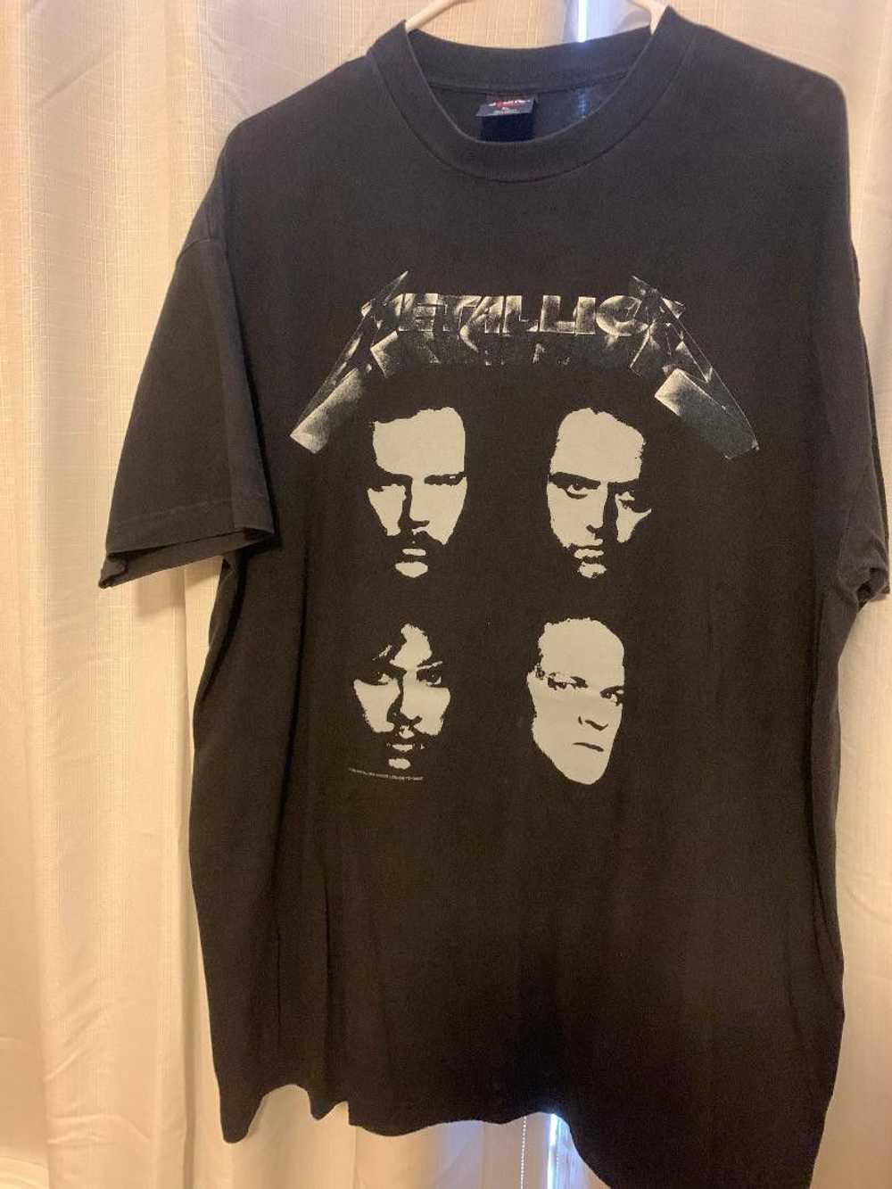 Metallica × Vintage Vintage Metallica Black Album… - image 1