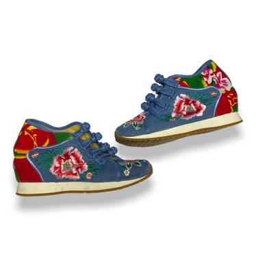 Other Asian Inspired Womens Shoes Size 37 Embroid… - image 1