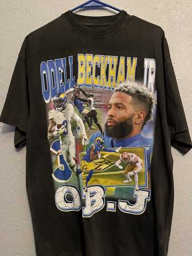 Custom Odell Beckham Jr. LA Rams T-Shirt