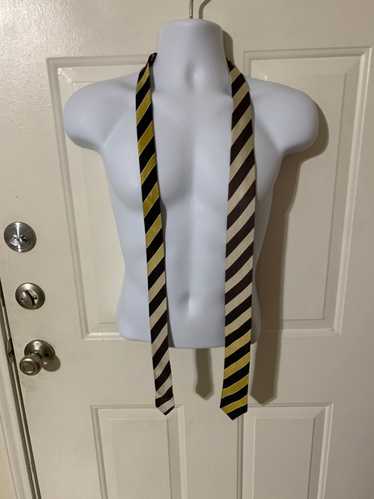 Prada Striped Skinny tie