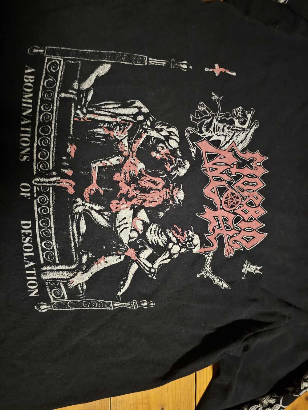 Band Tees × Rock Tees × Vintage MORBID ANGEL Abom… - image 1