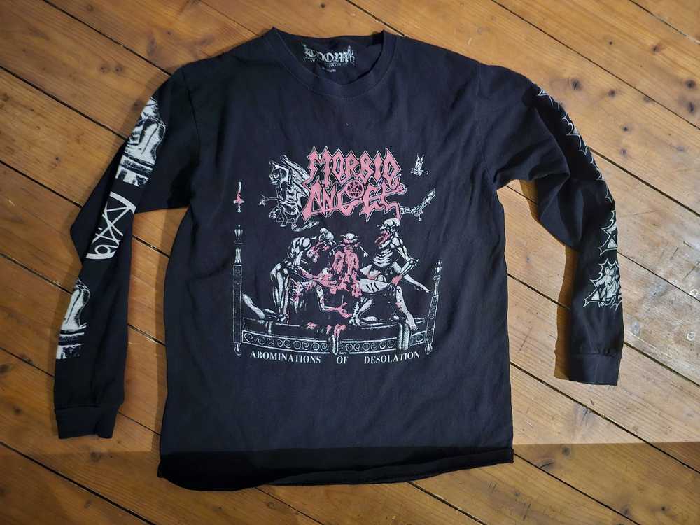 Band Tees × Rock Tees × Vintage MORBID ANGEL Abom… - image 2