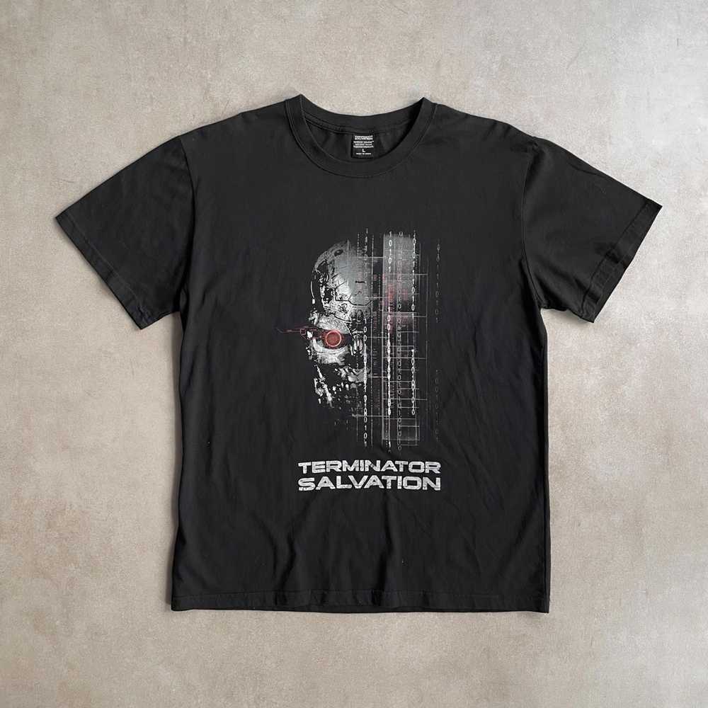 Designer 2000s Terminator Salvation Graphic Tee -… - image 1