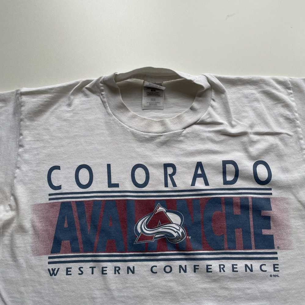 Hockey × NHL × Vintage Vintage 90s Colorado Avala… - image 2