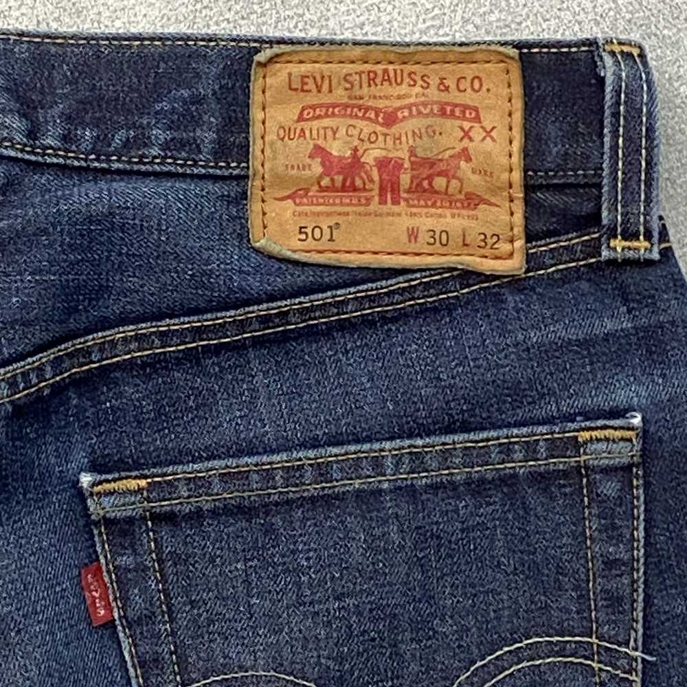 Levi's × Vintage Y2K 501 Jeans Men 30x32 Stonewas… - image 9