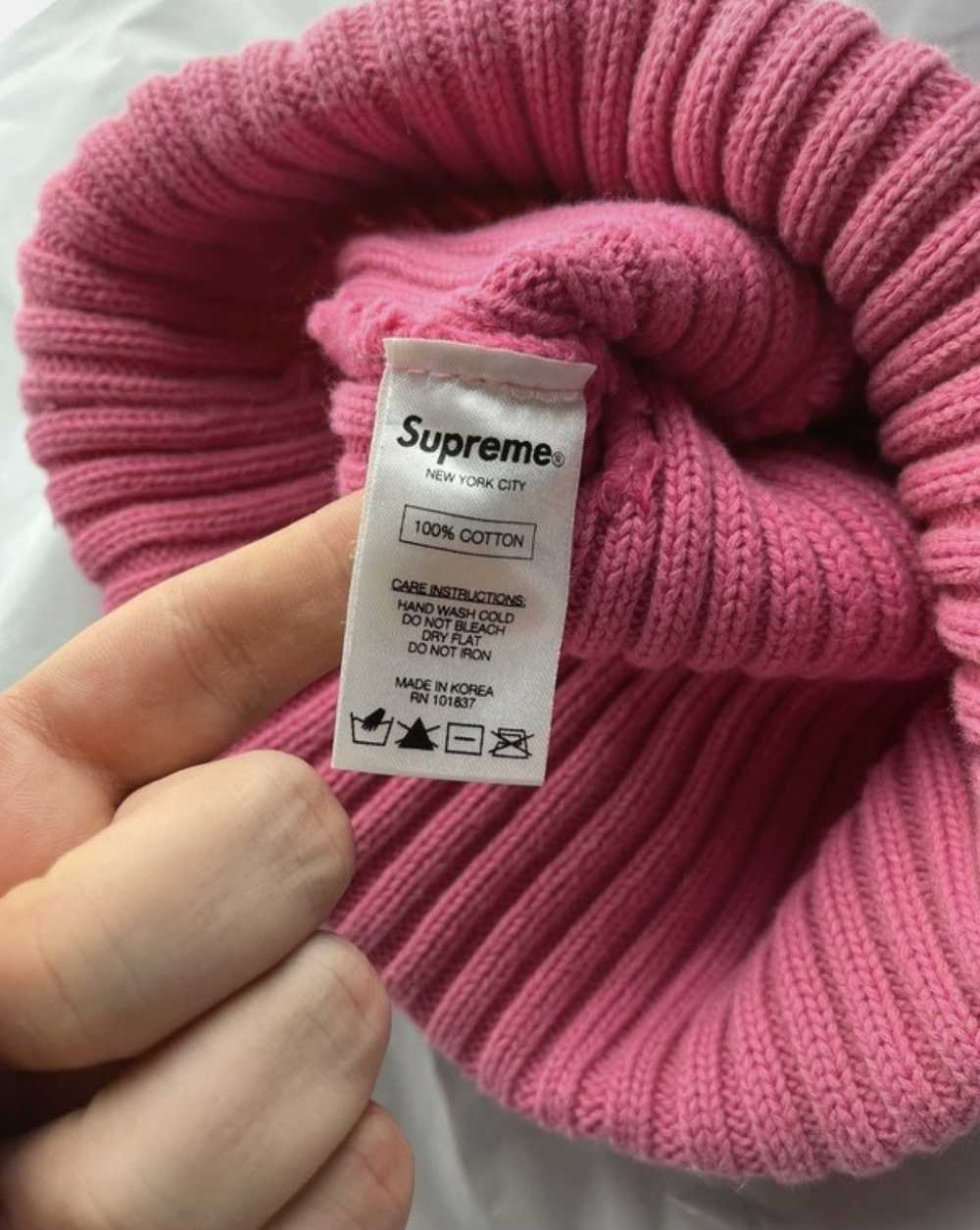 Streetwear × Supreme Supreme winter hat pink - image 3