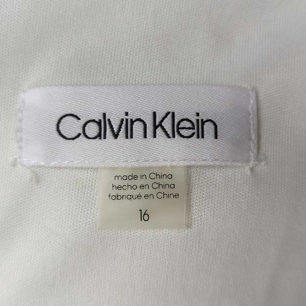 Calvin Klein Floral Mesh Evening Gown - image 10