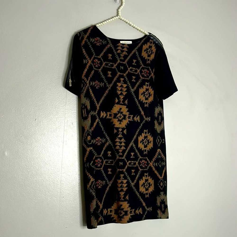 Sandro Santa Fe Ria Sheath Dress Womens SZ 1 SM W… - image 2