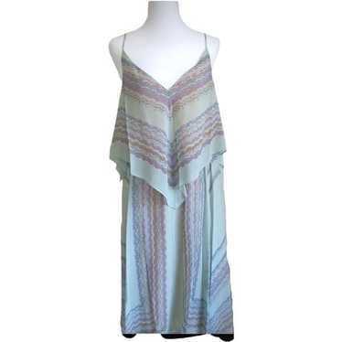 BCBGMAXAZRIA Chiffon "Novah" Silk Dress, Size M, … - image 1