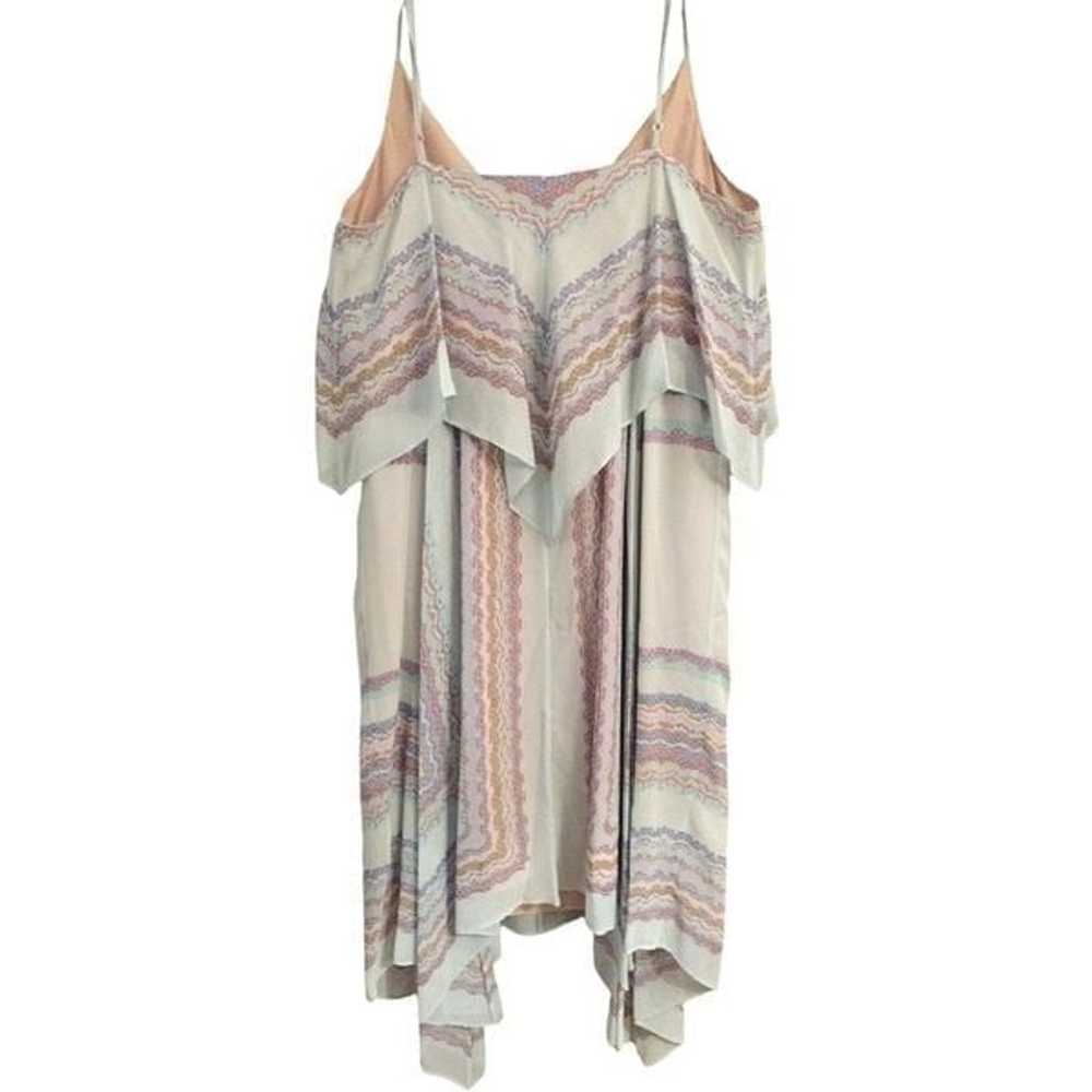 BCBGMAXAZRIA Chiffon "Novah" Silk Dress, Size M, … - image 2