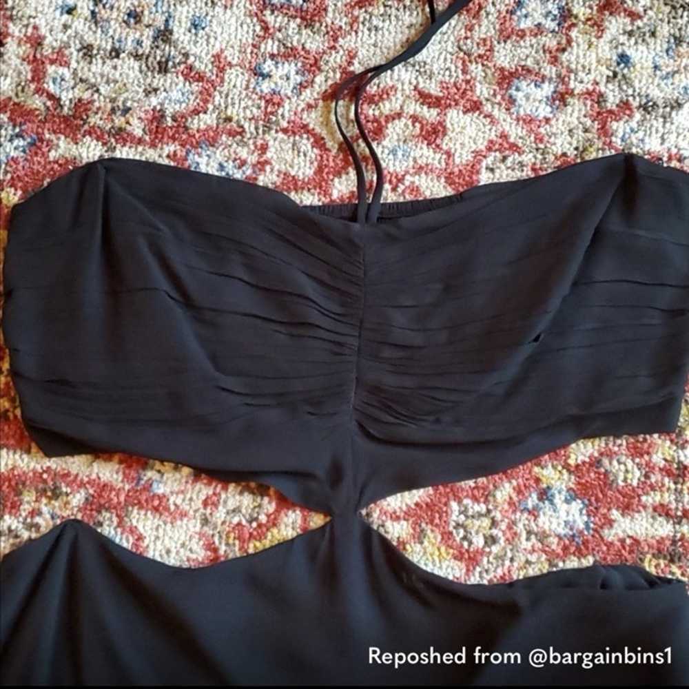 Reformation Riya Dress in Black size 10 - image 4