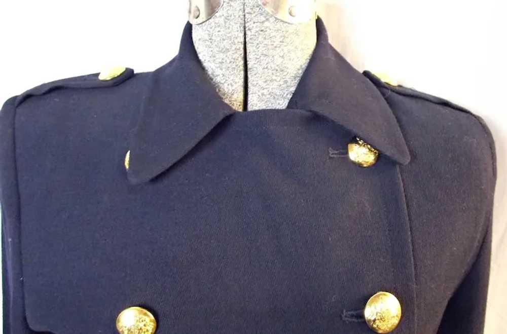 Vintage Lauren Ralph Lauren Womens Blue Military … - image 4