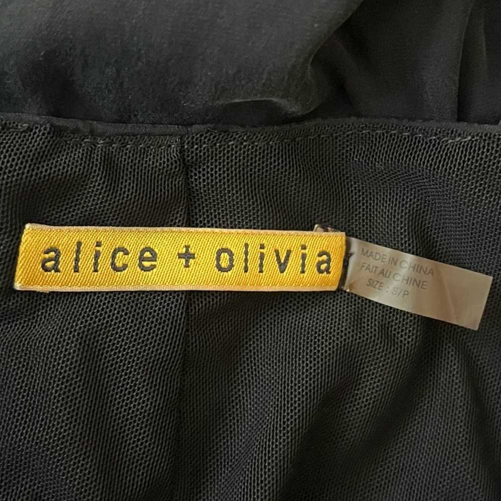 Alice + Olivia Moore Double Godet Silk Maxi Slip … - image 2