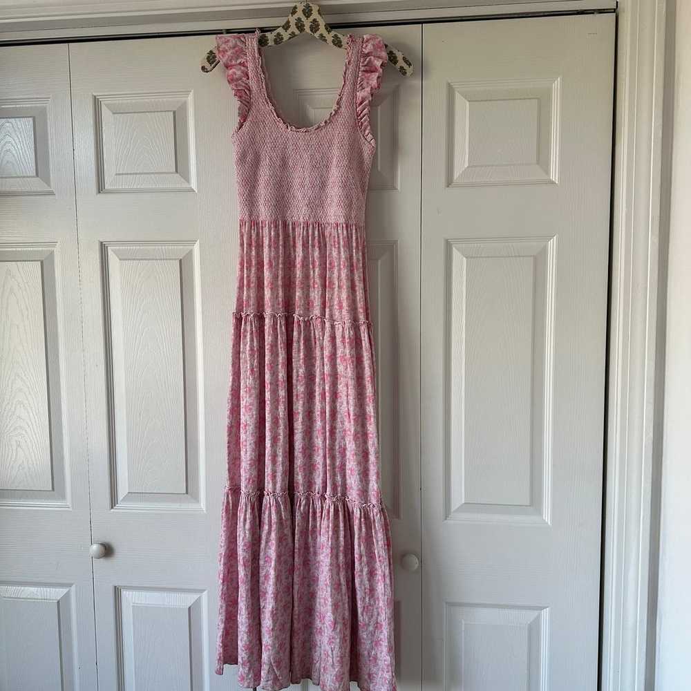 NWOT Loveshackfancy Chessie floral cotton maxi dr… - image 2