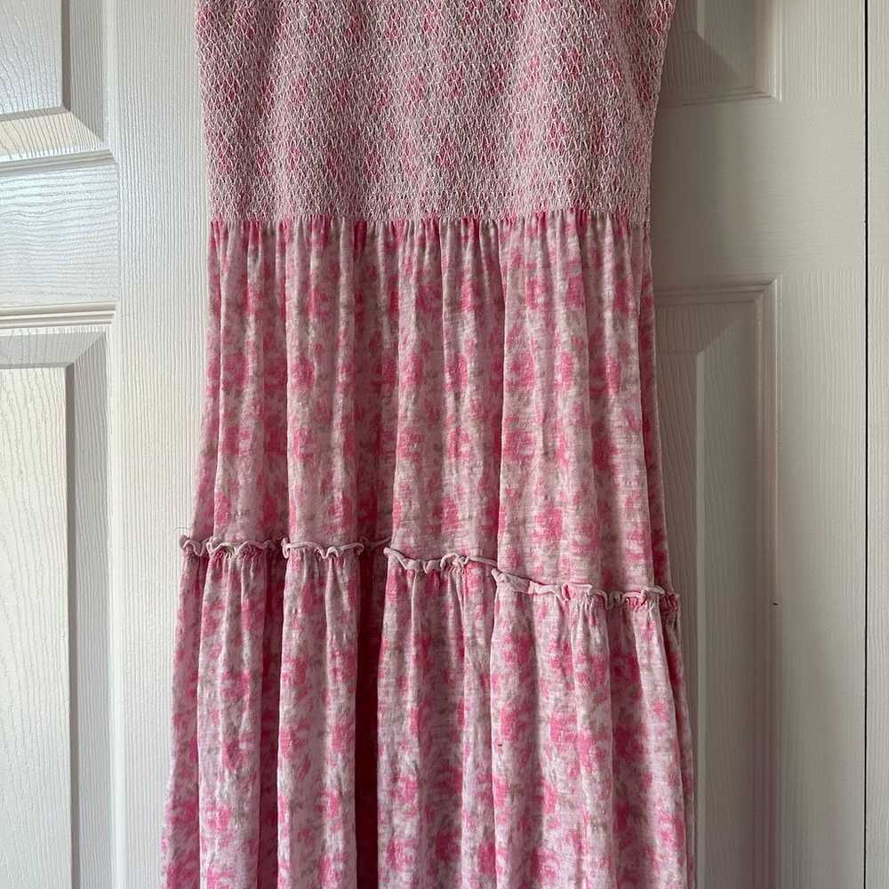 NWOT Loveshackfancy Chessie floral cotton maxi dr… - image 4