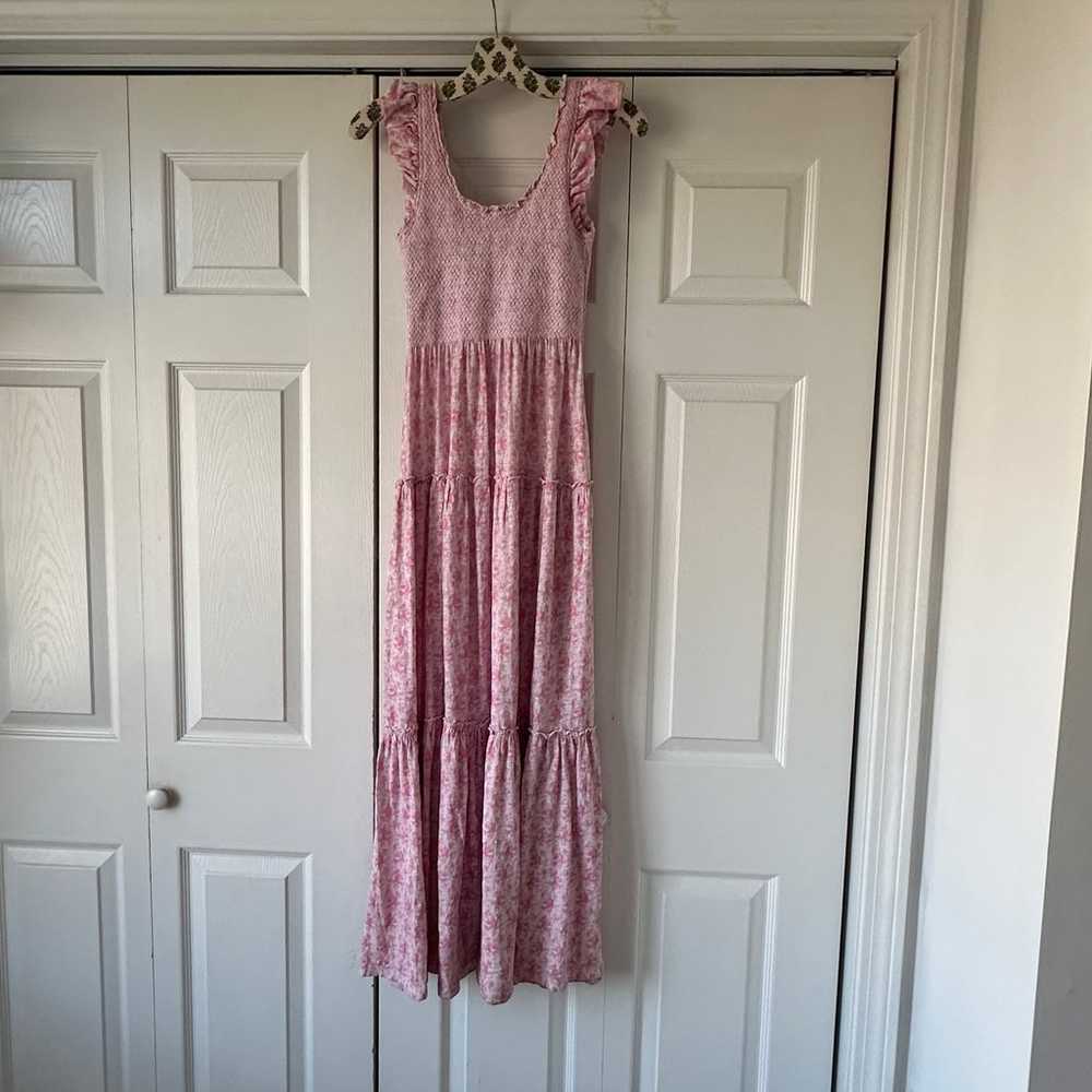 NWOT Loveshackfancy Chessie floral cotton maxi dr… - image 7
