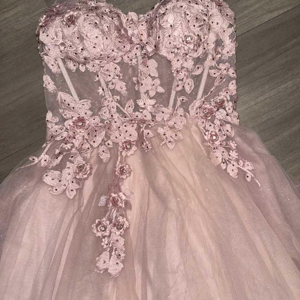 Pink Prom Dress - image 2