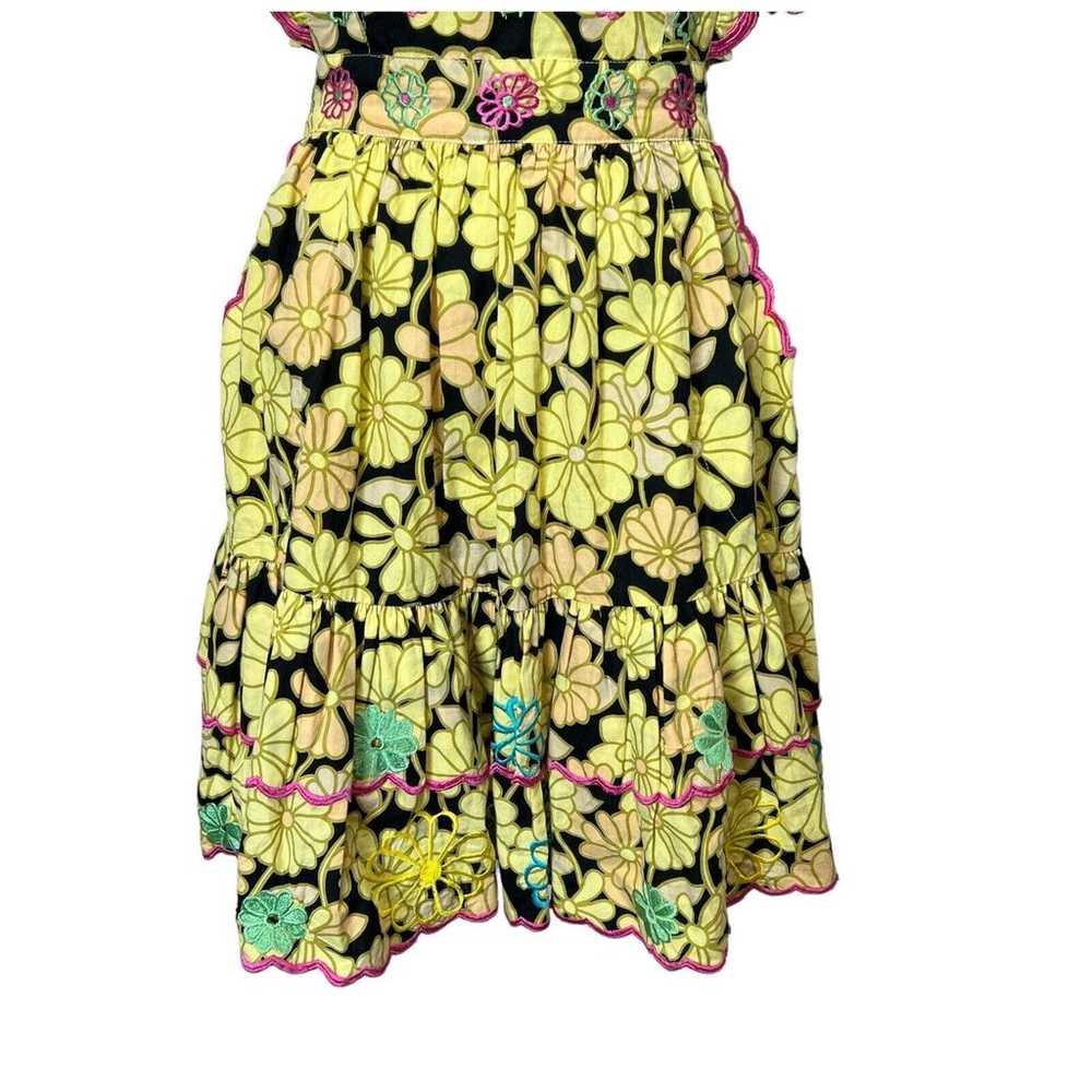 Celia B Acacia Mini Dress In Bloom Yellow Floral … - image 5
