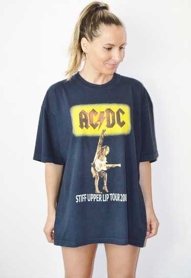 Vintage Rare AC/DC Stiff Upper Lip Tour 2000 Band… - image 1