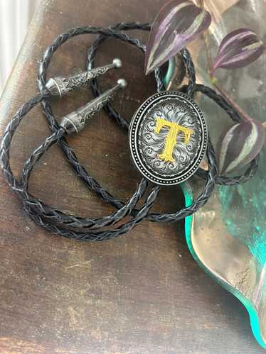 Southwestern Initial Bolo Tie - Personalized Gift… - image 1