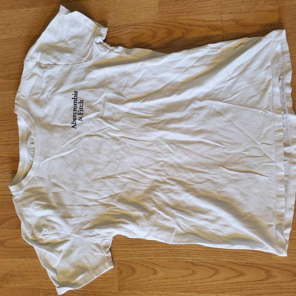 Abercrombie and Fitch size xs white and navy blue… - image 4