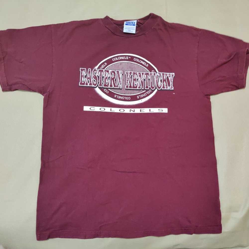 Vintage Eastern Kentucky Colonels T-shirt size la… - image 2